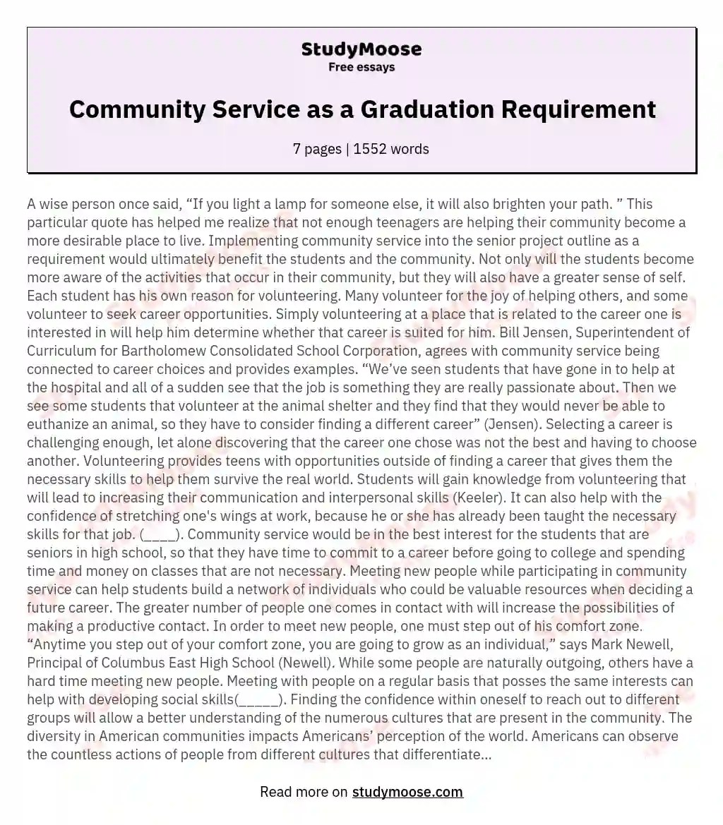 💋 Persuasive speech on volunteering outline. Persuasive Essay About