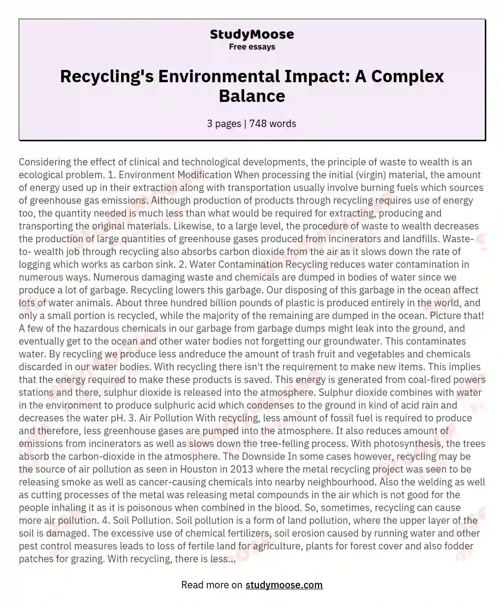 ⚡ Persuasive paper on recycling. Benefits Of Recycling Persuasive Essay Example. 20221031