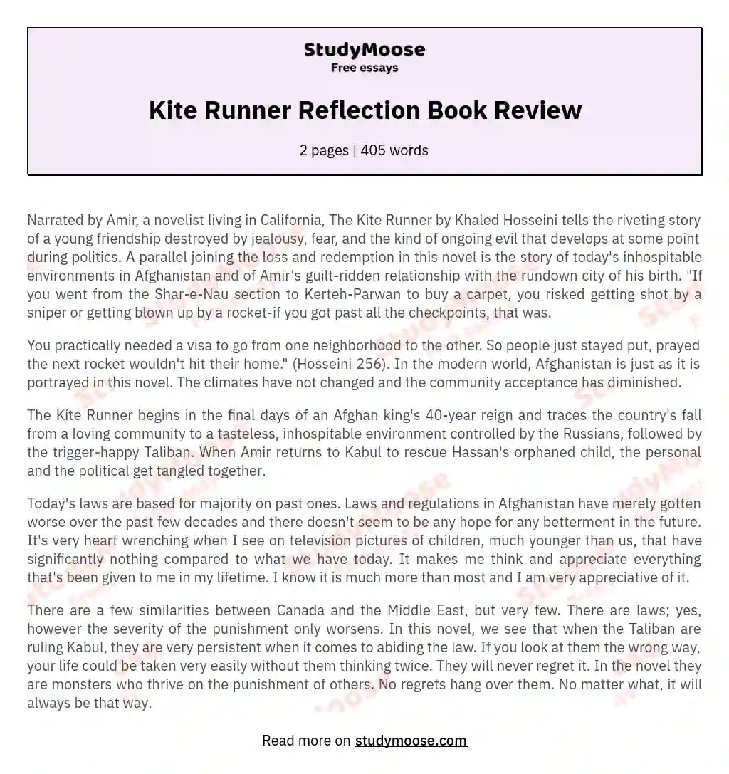 ⛔ Kite runner book review essay. The Kite Runner Sohrab. 20221028