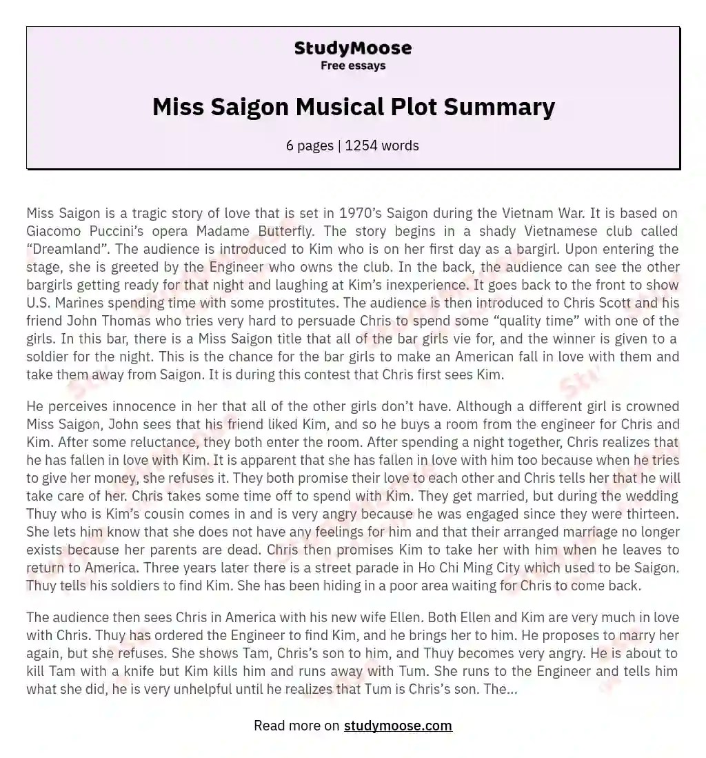 Miss Saigon Plot atelieryuwa.ciao.jp