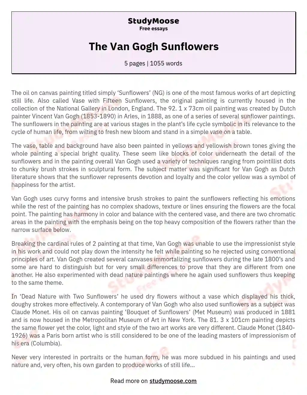 My Favourite Flower Sunflower Essay Best Flower Site