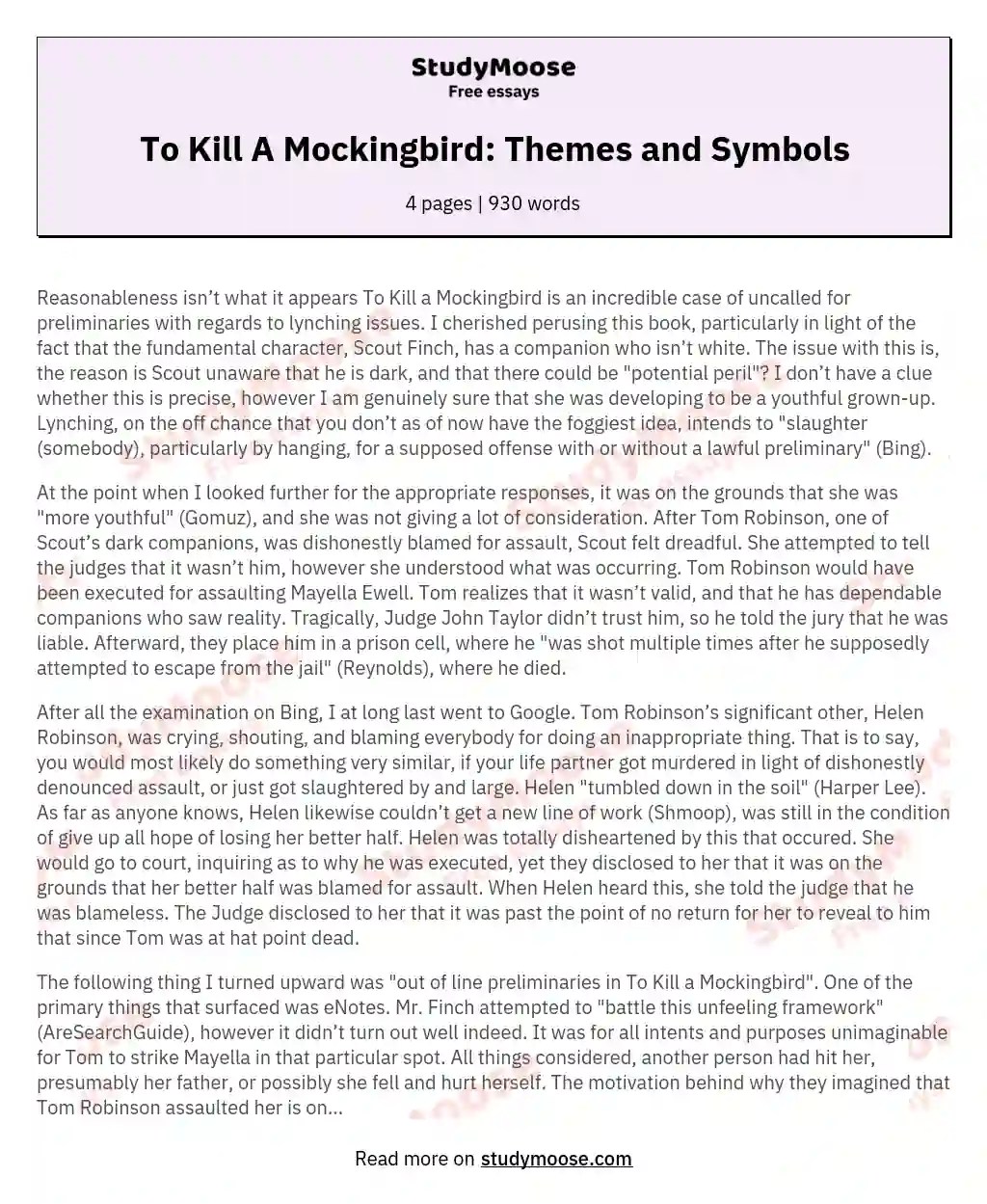 💋 Symbols in to kill a mockingbird. Symbolism In 'To Kill A Mockingbird