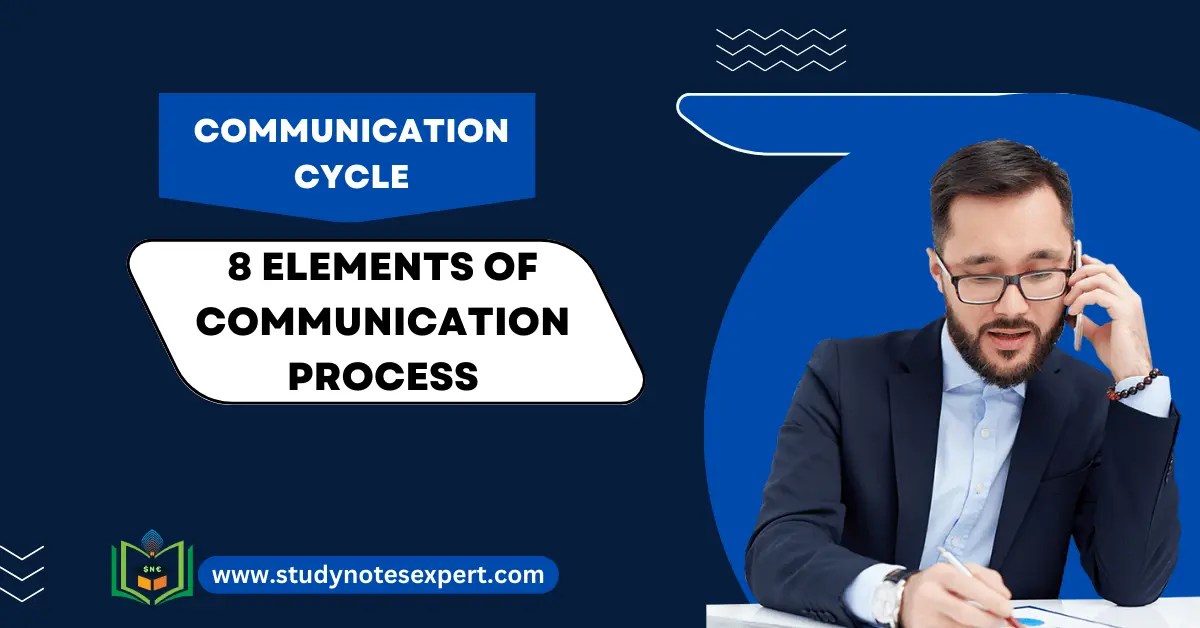 Communication Cycle 8 Elements of Communication Process