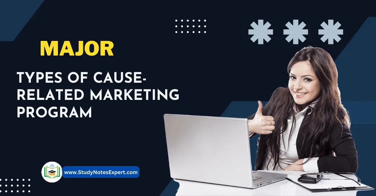 Major 5 Types of Cause Related Marketing Program