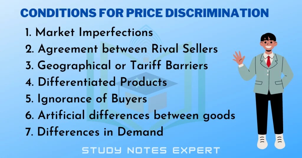 Price Discrimination 7 Conditions and Objectives