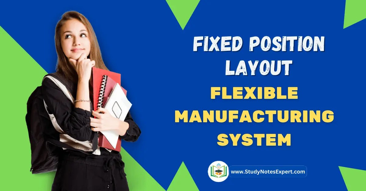 Fixed Position Layout Flexible Manufacturing System