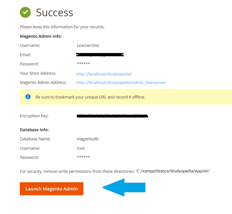 Magento Store Login as Admin Studyopedia