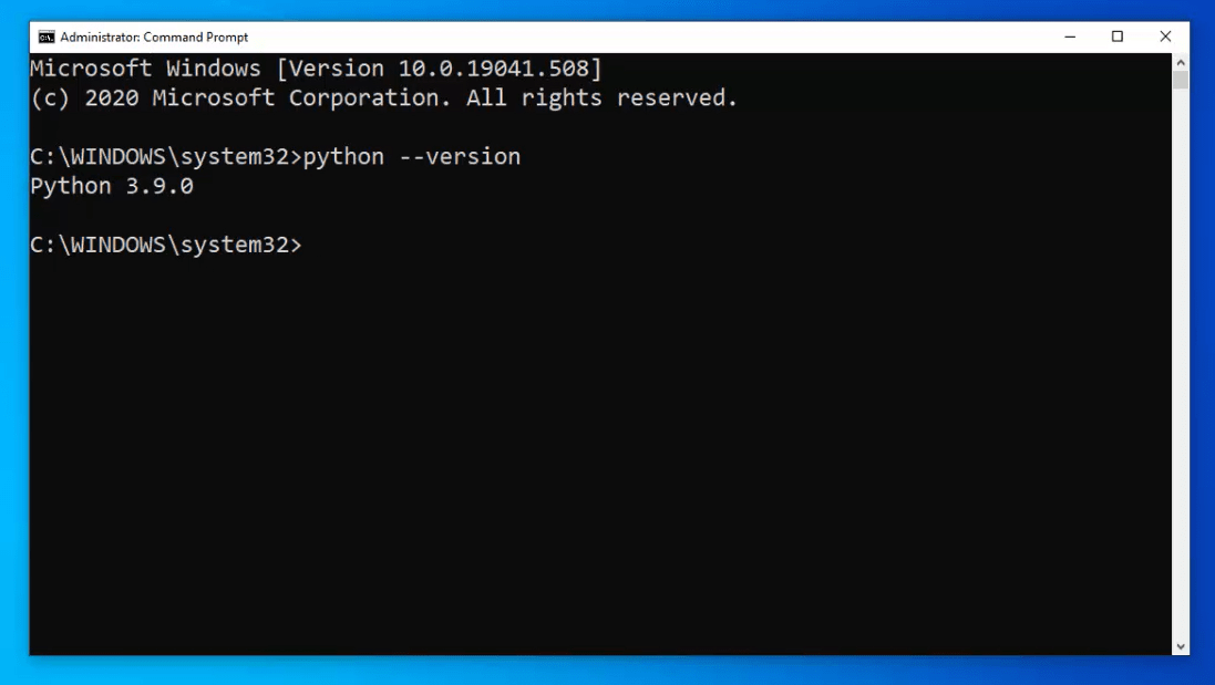 How to Install Python on Windows 10/ 11 Studyopedia