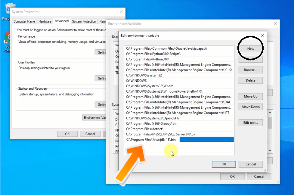 Install Java 21 on Windows 10 Studyopedia