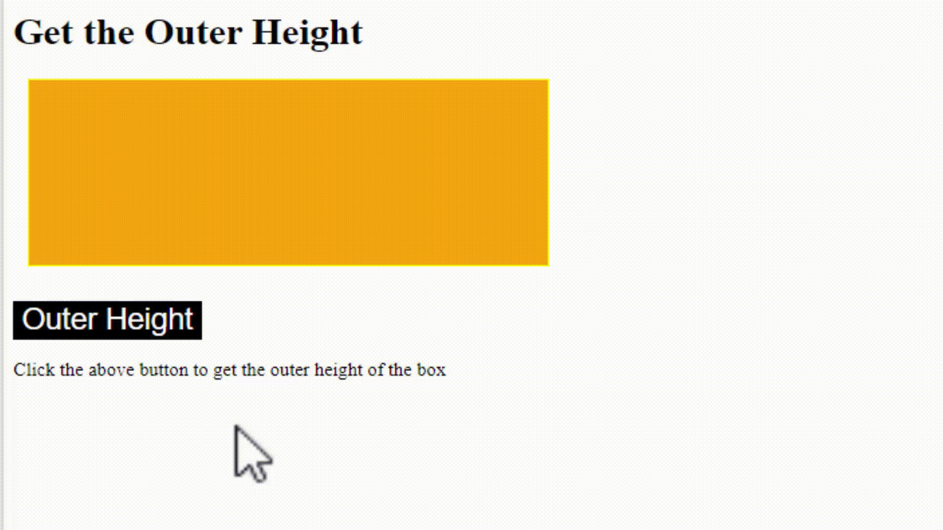 jQuery Dimension Methods Studyopedia