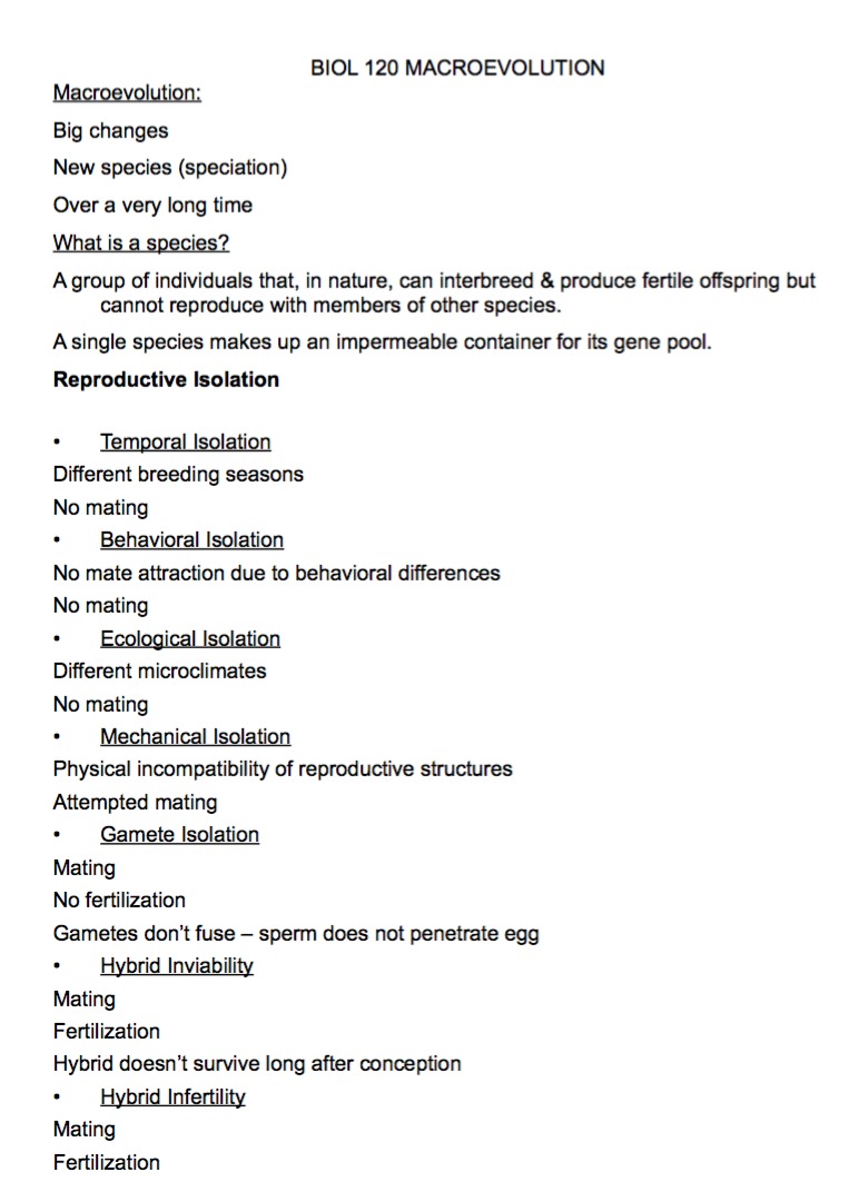 BIOL 120 Towson Principles of Biology StudySoup