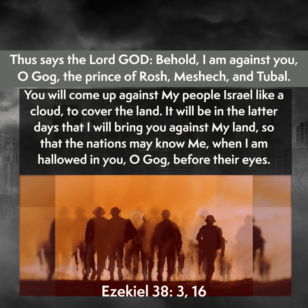 Ezekiel 38 and 39 The War of Gog Study the Bible with me!