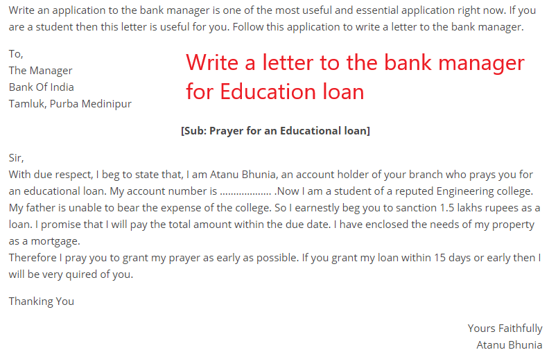 How to write a formal Letter with 4 examples Free Education
