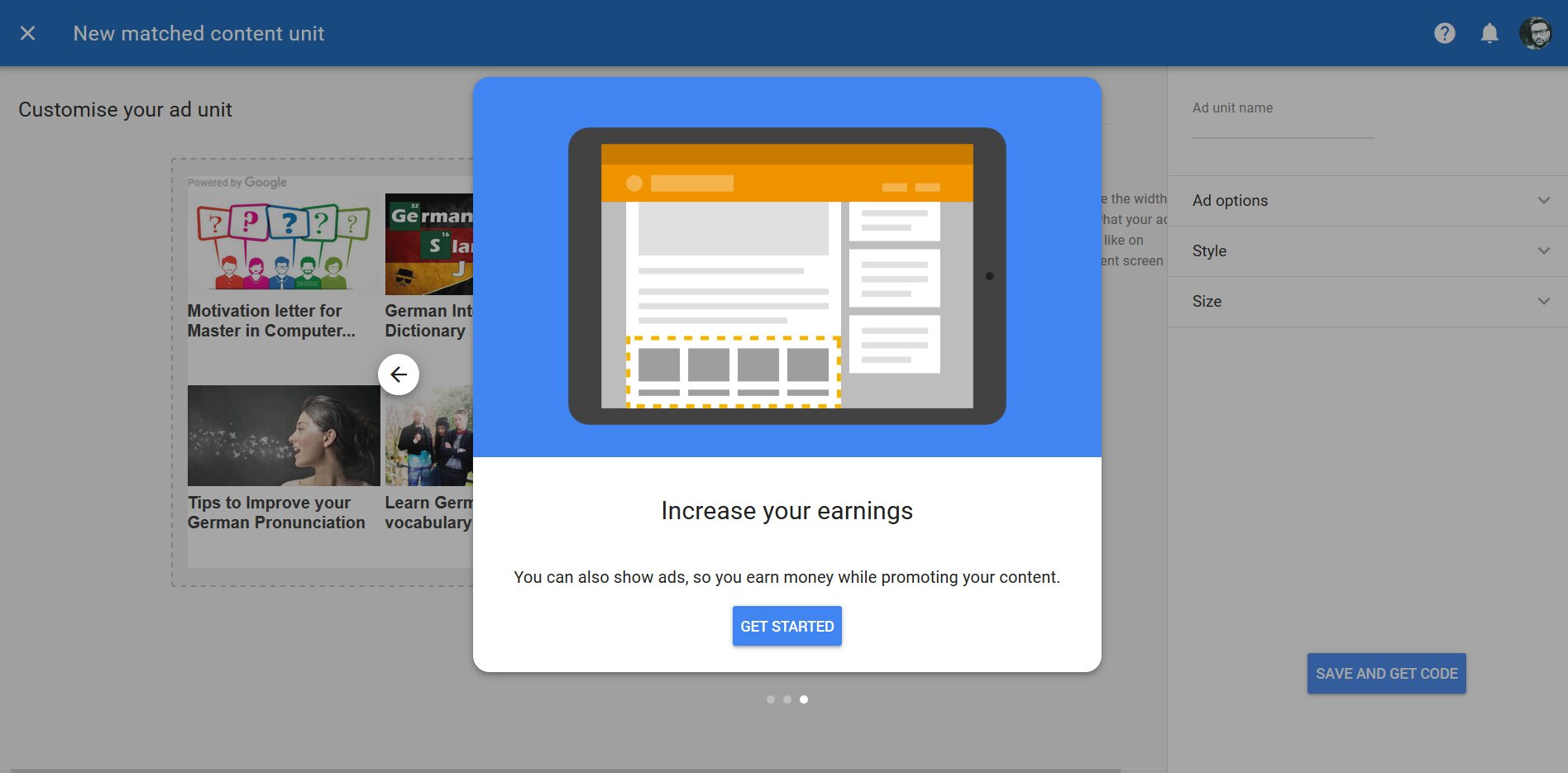 How to customize your Responsive Matched Content Unit SW