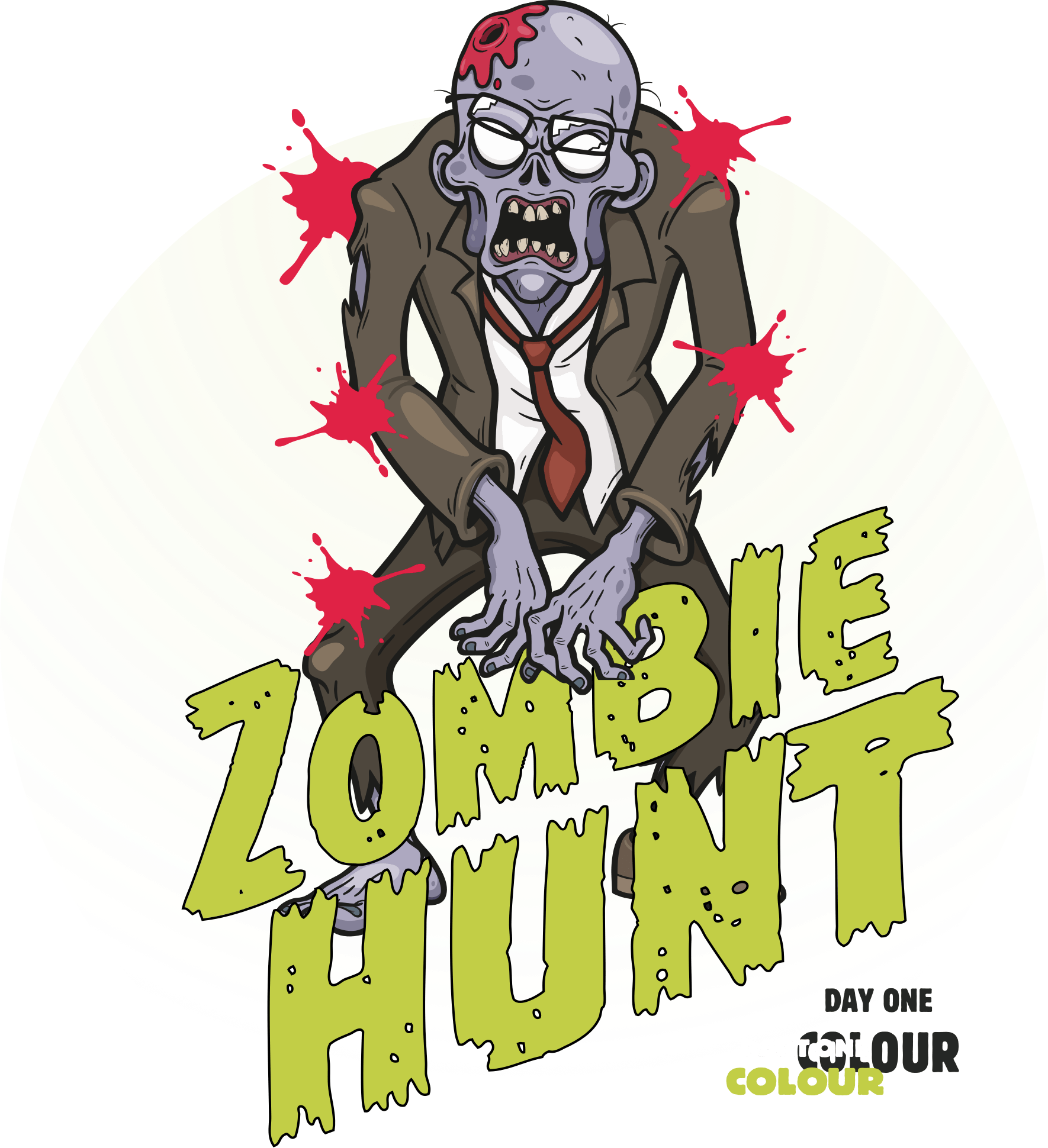 Designing Zombie Hunt part one Colour Stuff & Nonsense