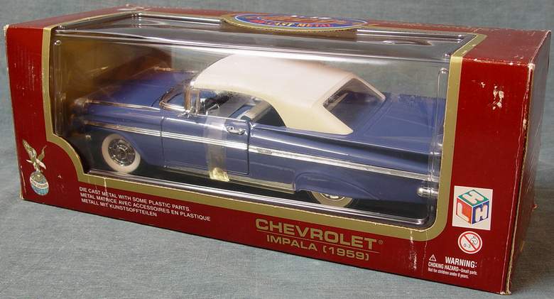 1959 Chevrolet Impala Convertible (Top Up) Road Legends 92119 1/18