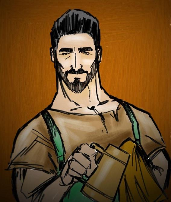 Laredd Brewer, the Tavern Owner Steal this NPC STUFFER SHACK