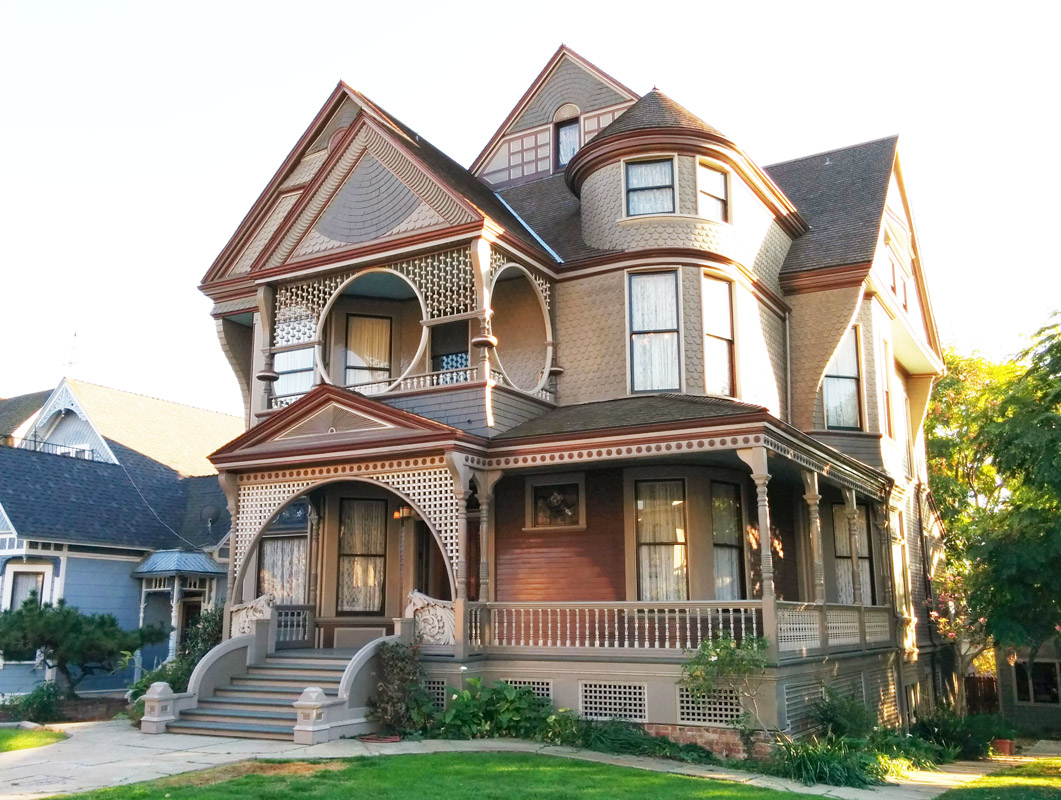 LA Cultural Monuments Carroll Ave Victorian Houses and Mansions Home