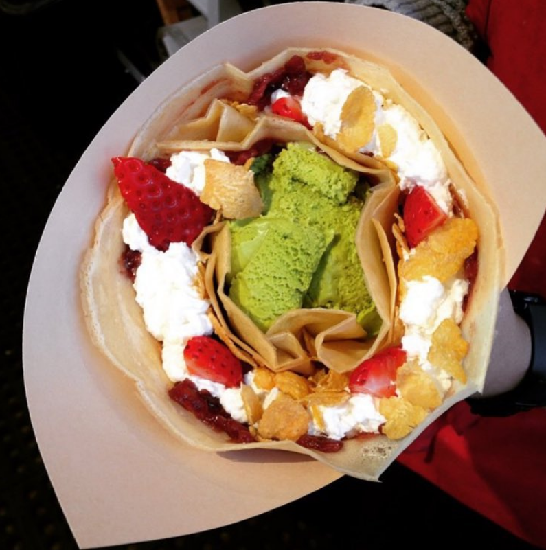 KC's Crepes Cafe in Westchester Japanesestyle crepes and drinks