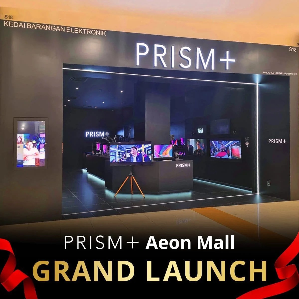 PRISM+ Expands in Malaysia with Launch of Sixth Outlet at Aeon Mall