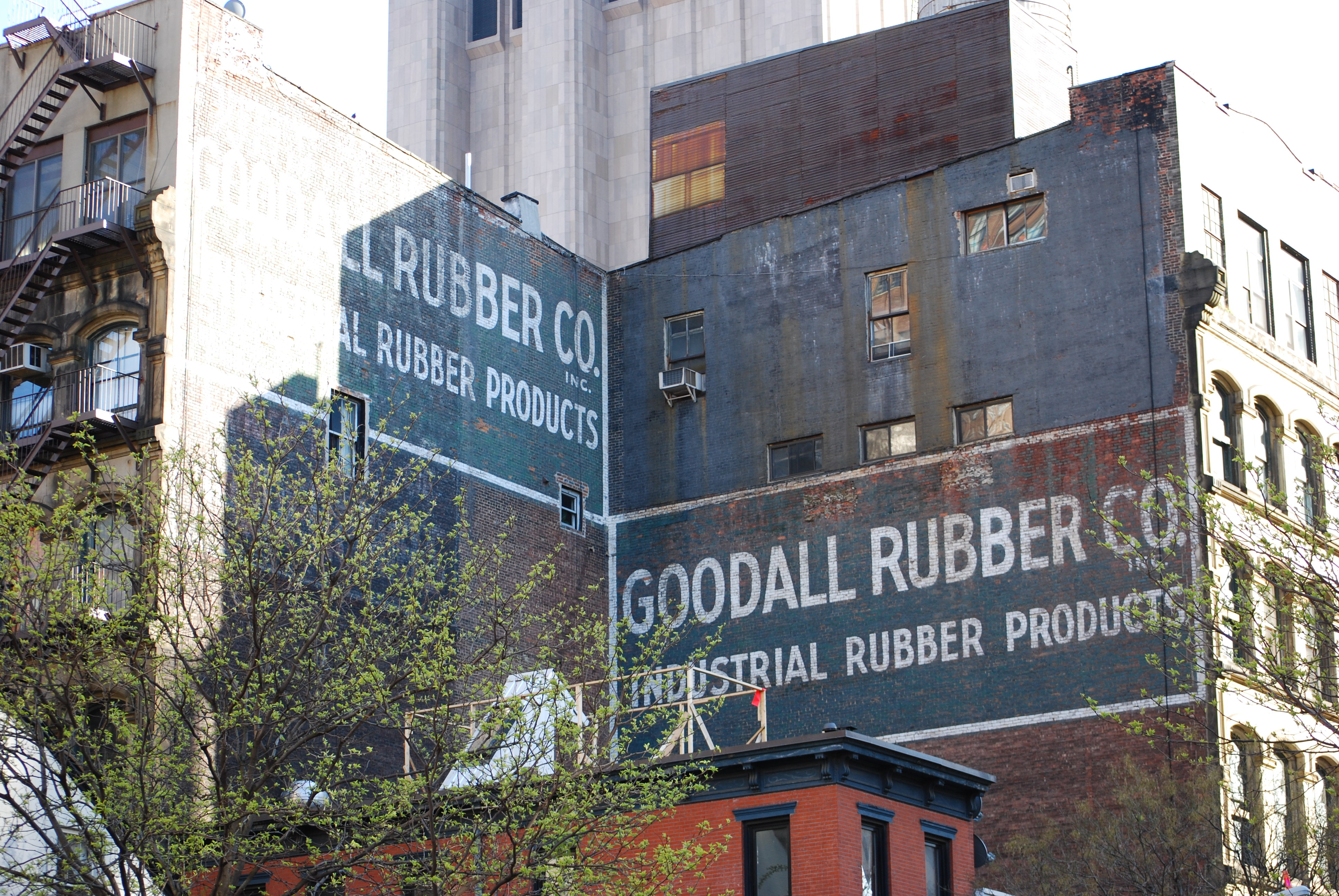 Goodall Rubber Co 235 W Broadway, New York, NY 10013 Curious Items