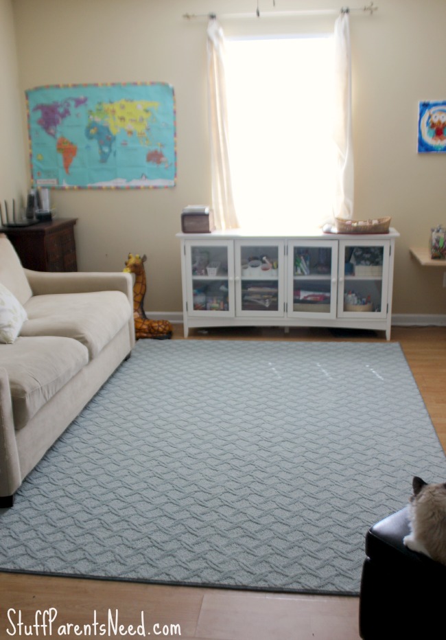 (Contest!) Giving the Rug the Boot Mohawk SmartStrand Bound Carpet
