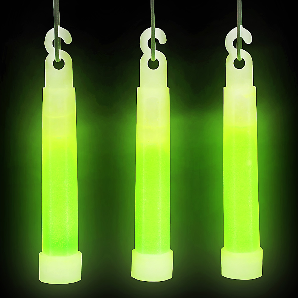 4" GREEN GLOW STICK NECKLACE The Stuff Shop