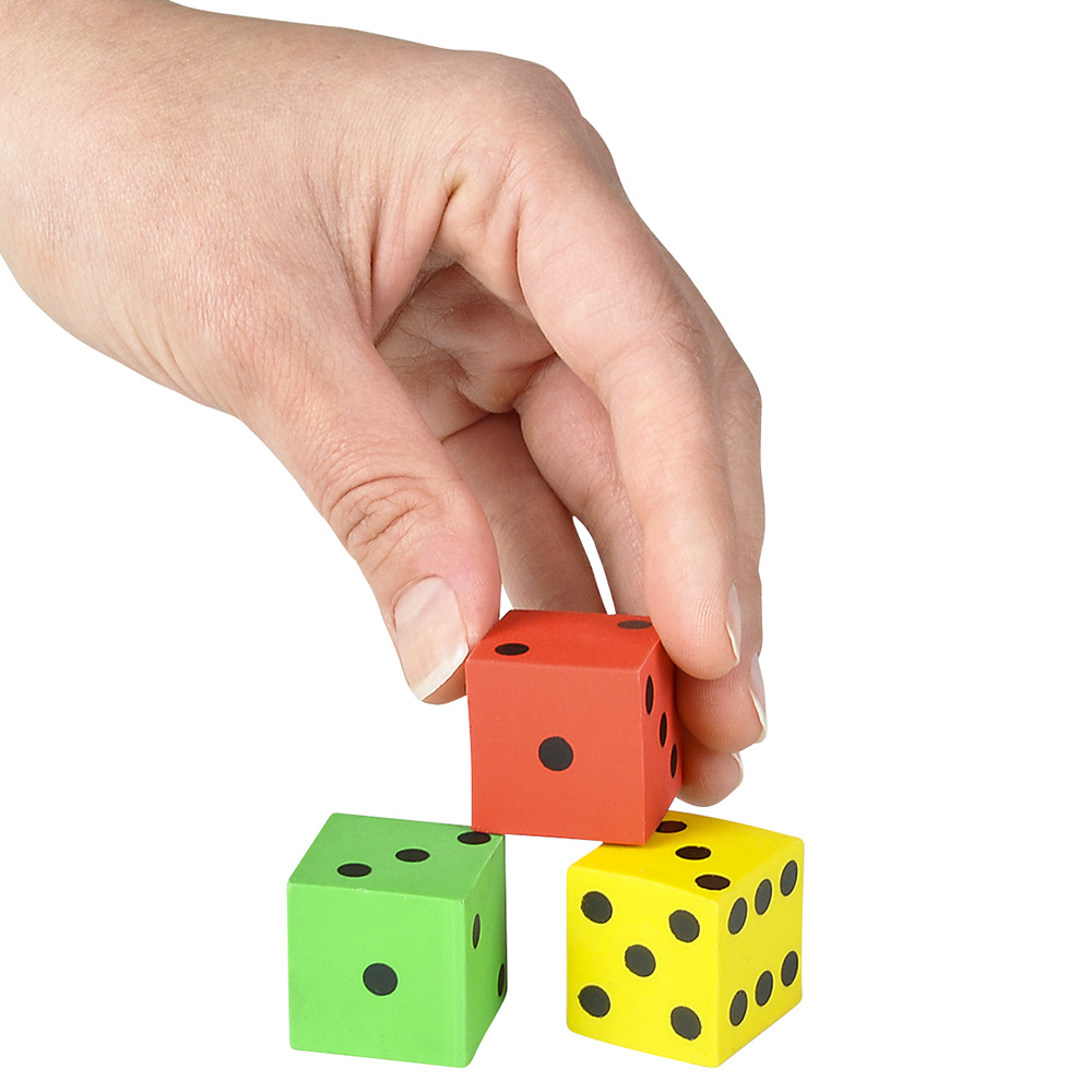 DICE ERASERS The Stuff Shop