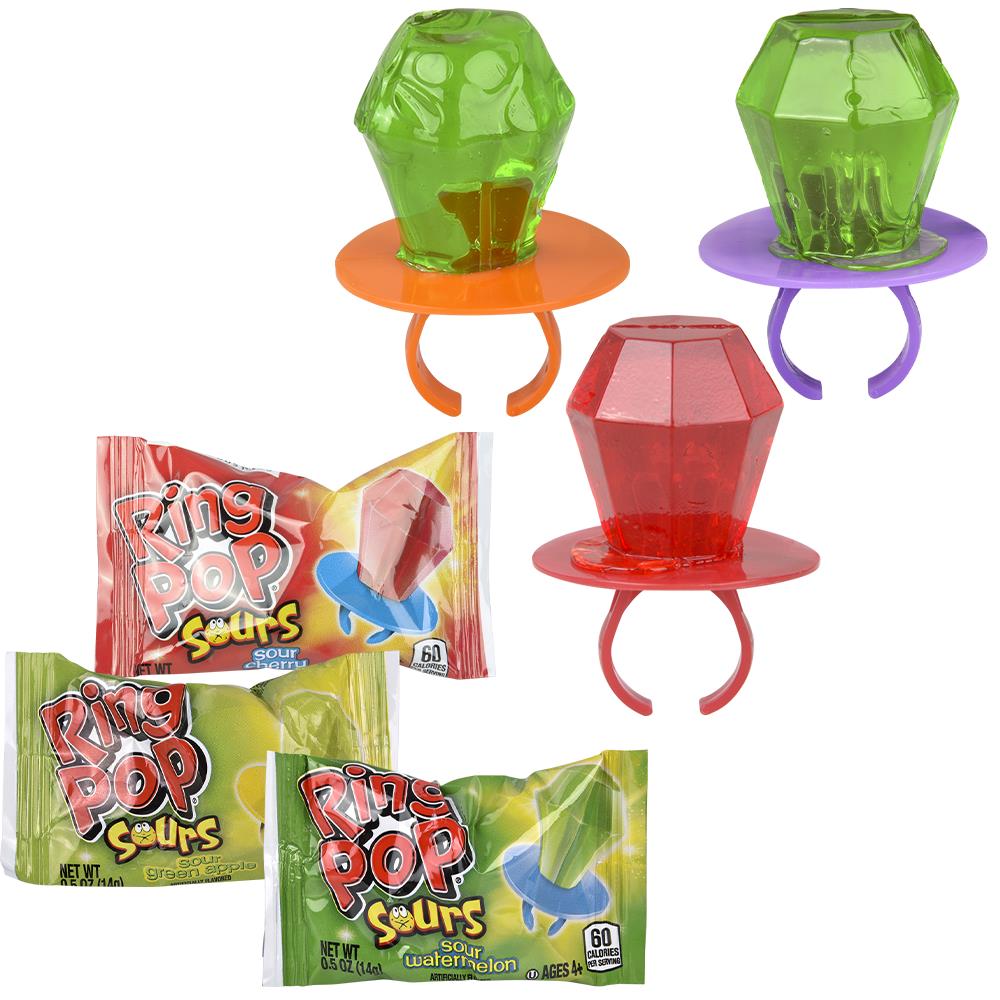 SOUR RING POP LOLLIPOP The Stuff Shop