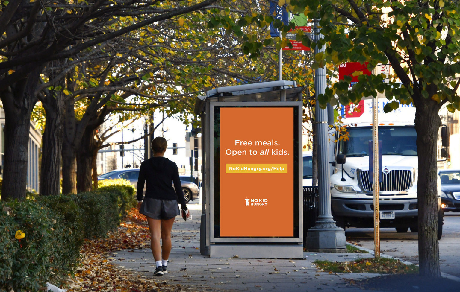 Clear Channel Outdoor, No Kid Hungry Launch National Holiday Campaign