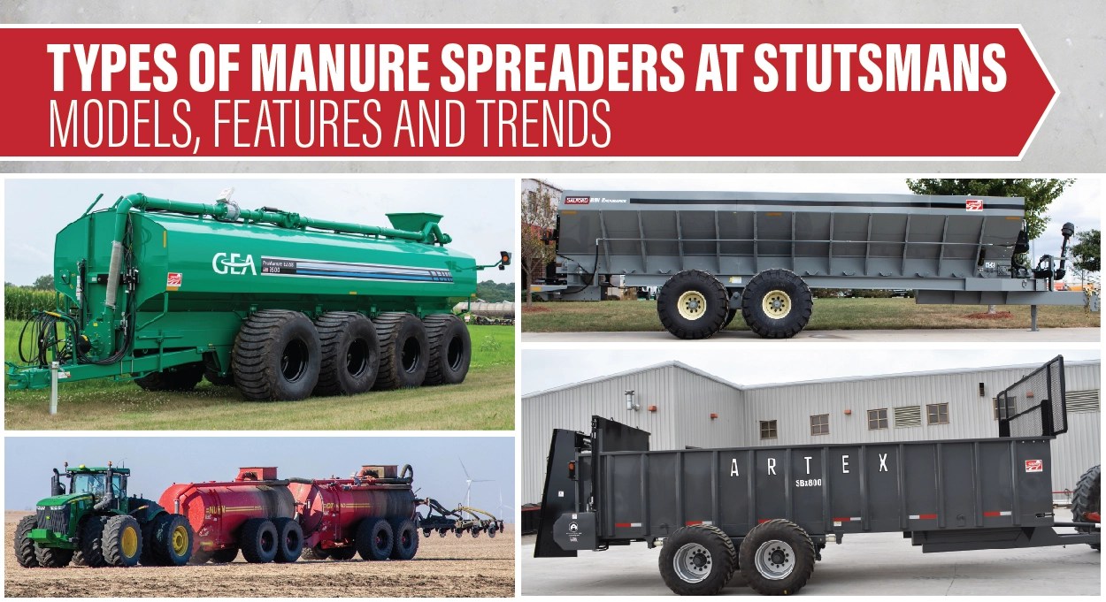 Types of Manure Spreaders Models, Features and Trends Stutsmans