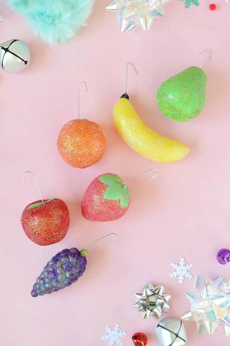 These DIY Glitter Fruit Ornaments Are Almost Good Enough to Eat StuVVz.*=