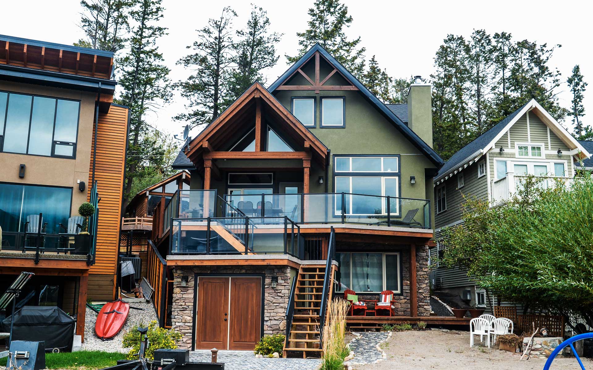 Small Footprint Timber Frame Invermere BC