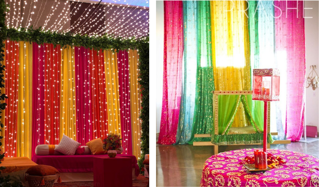 DIY Decor Ideas For Haldi And Mehendi At Home Styl Inc