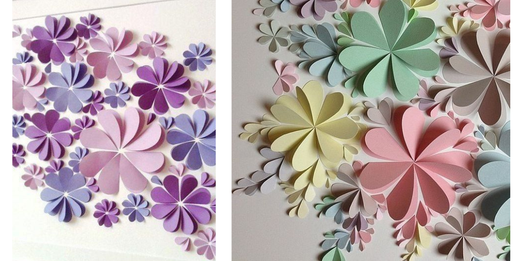 Paper Flower Wall Decoration Ideas Styl Inc