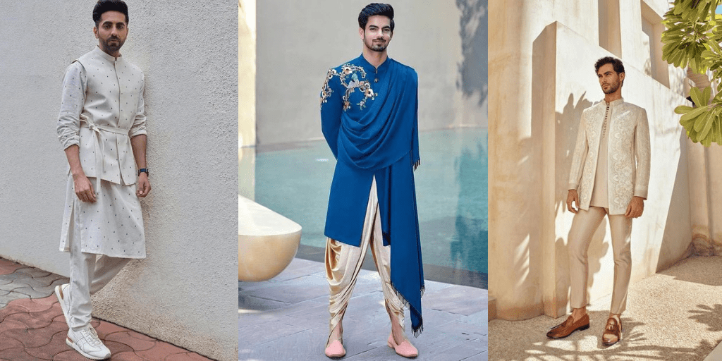 Here are some indo western for men outfits Styl Inc