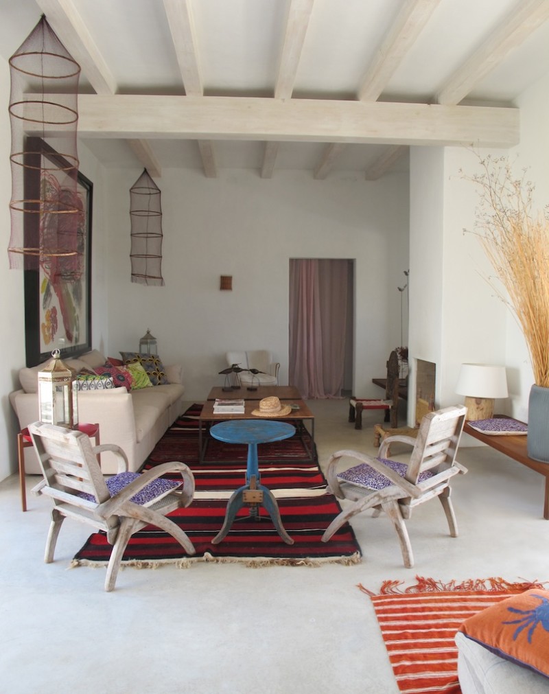 de coraço Uma Casa BohoChic em Formentera.