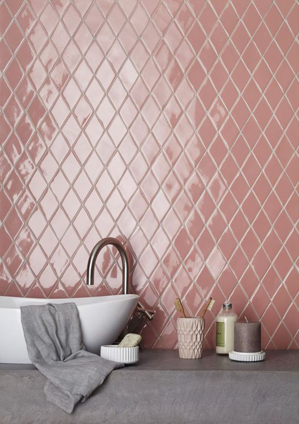 PINK BATHROOM TILES HOT OR NOT? THE STYLE FILES