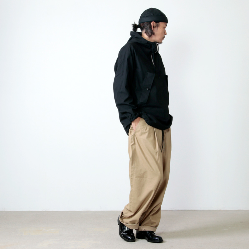 Military Cloth 2 Tucks Pants | COTYLE STYLE