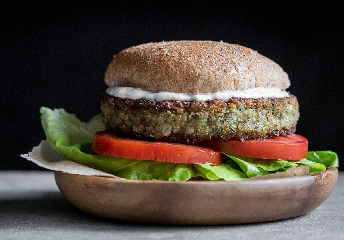 Zucchini Veggie Burger Style by ShockVisual