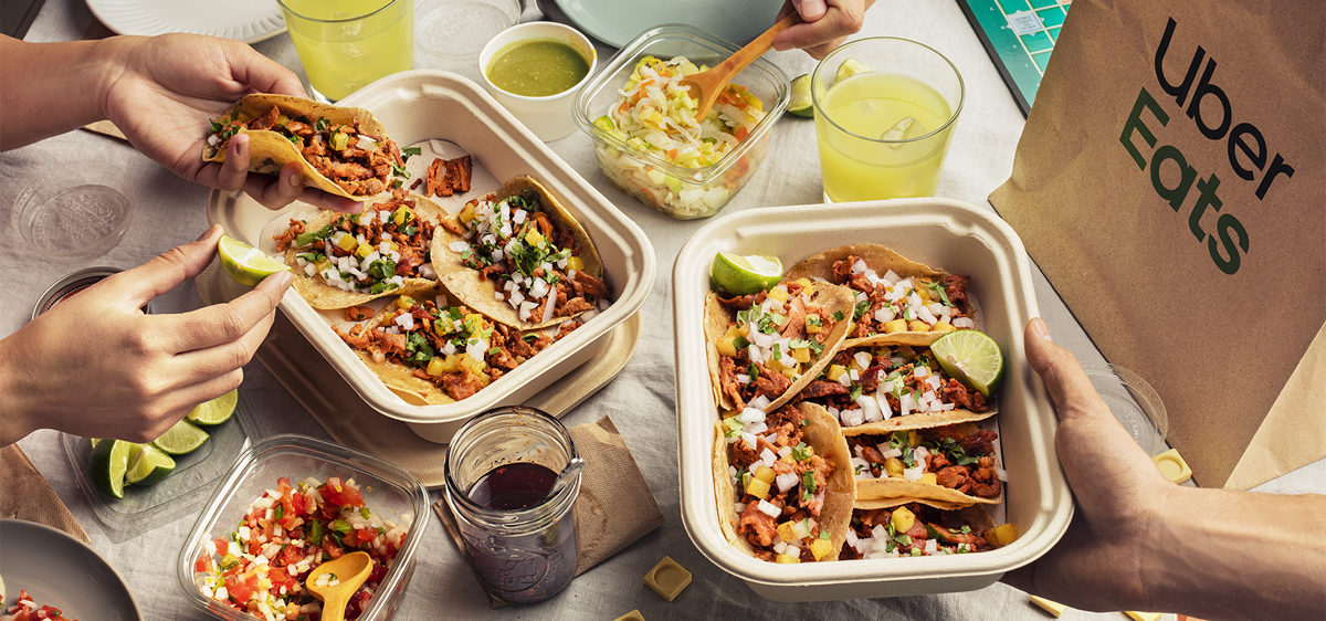 Uber Eats revela que los tacos al pastor fueron los reyes indiscutibles