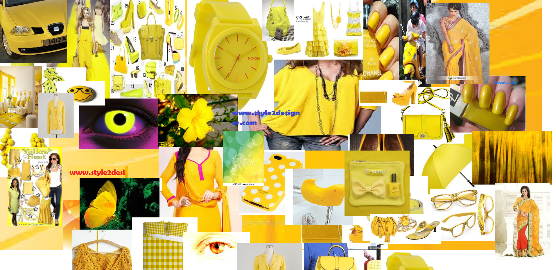 GLOWING YELLOW IN SUMMER COLOR TREND Style2Designer
