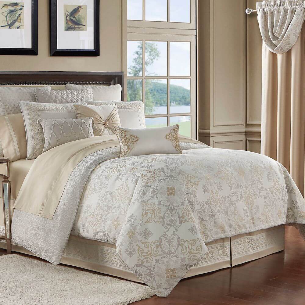 California King Comforter Sets On Sale Waterford Shelah 4 Piece California King Comforter Set Style4bedding