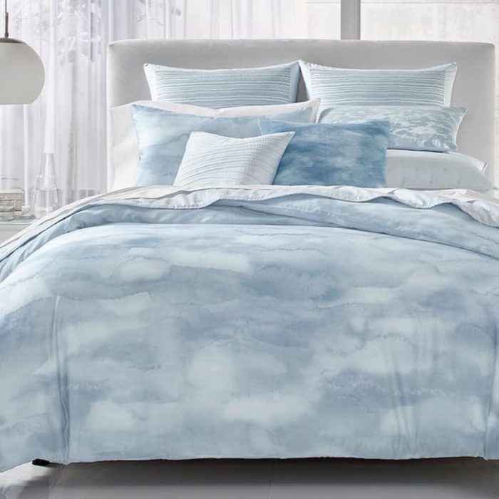 Hotel Collection Ethereal Full/Queen Comforter Teal Blue