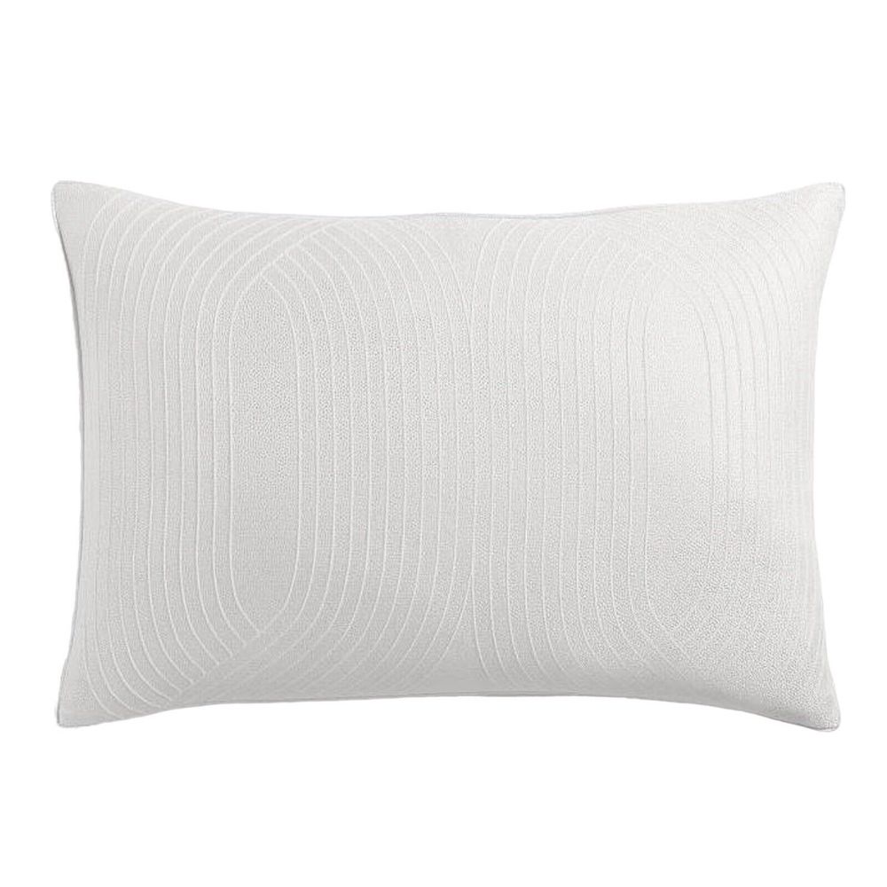 Hotel Collection Avalon 3 Piece Full/Queen Duvet Set Ivory