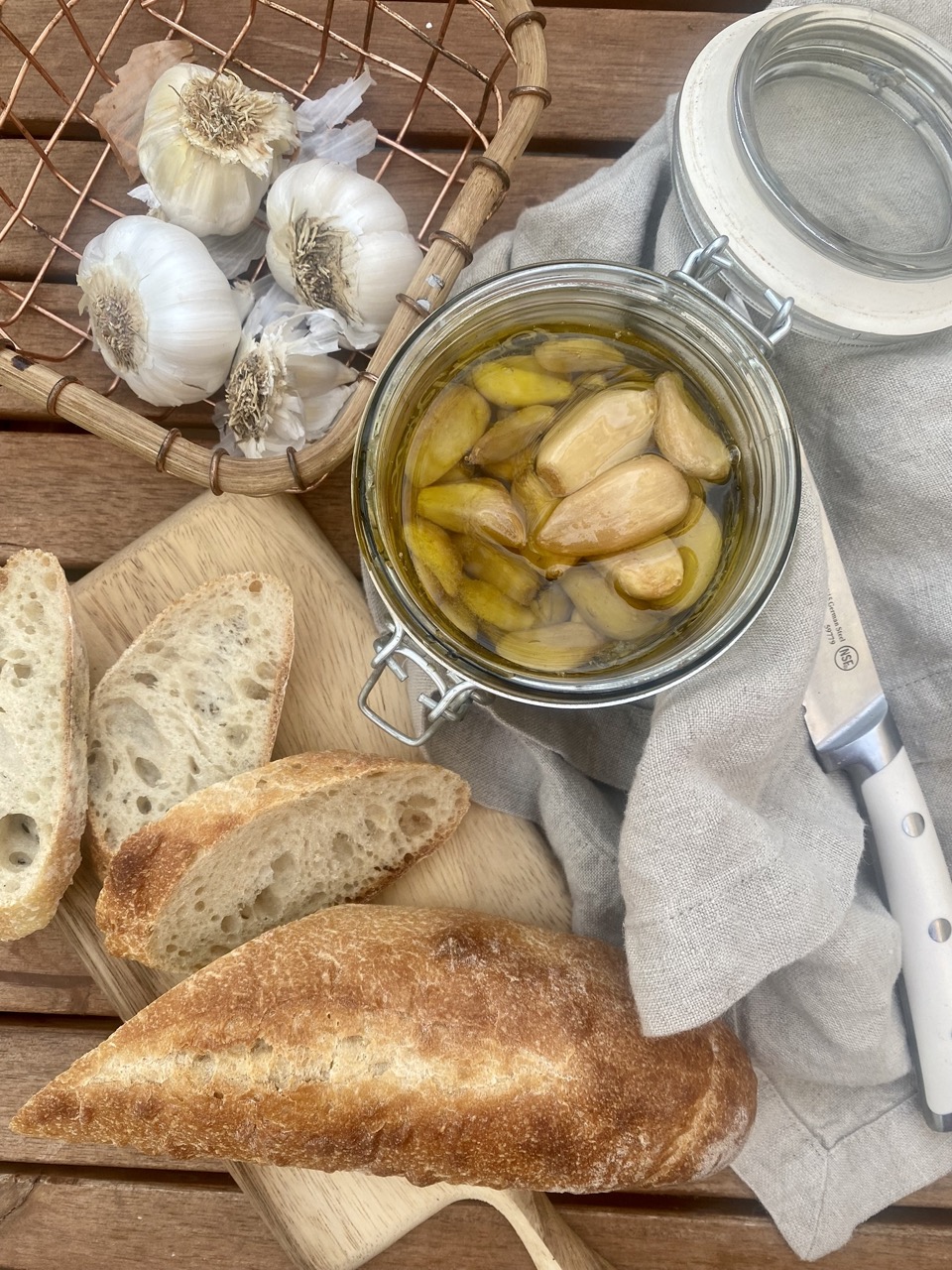 How to Make Garlic Confit Style + Eat