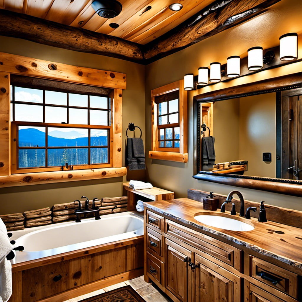 20 Innovative Log Home Bathroom Ideas and Designs for Modern Spaces