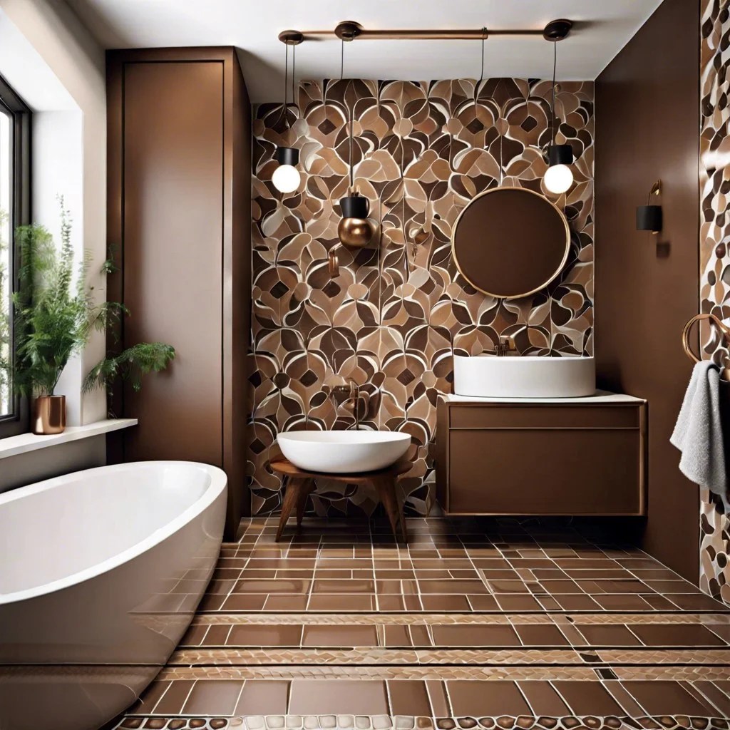 30 Brown Tile Bathroom Ideas for a Stylish Remodel