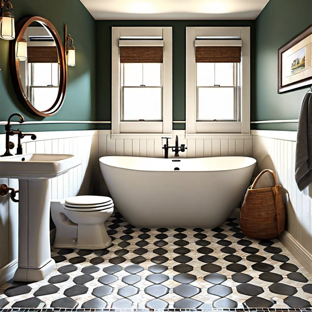 15 Ideas What is the Best Flooring for a Small Bathroom