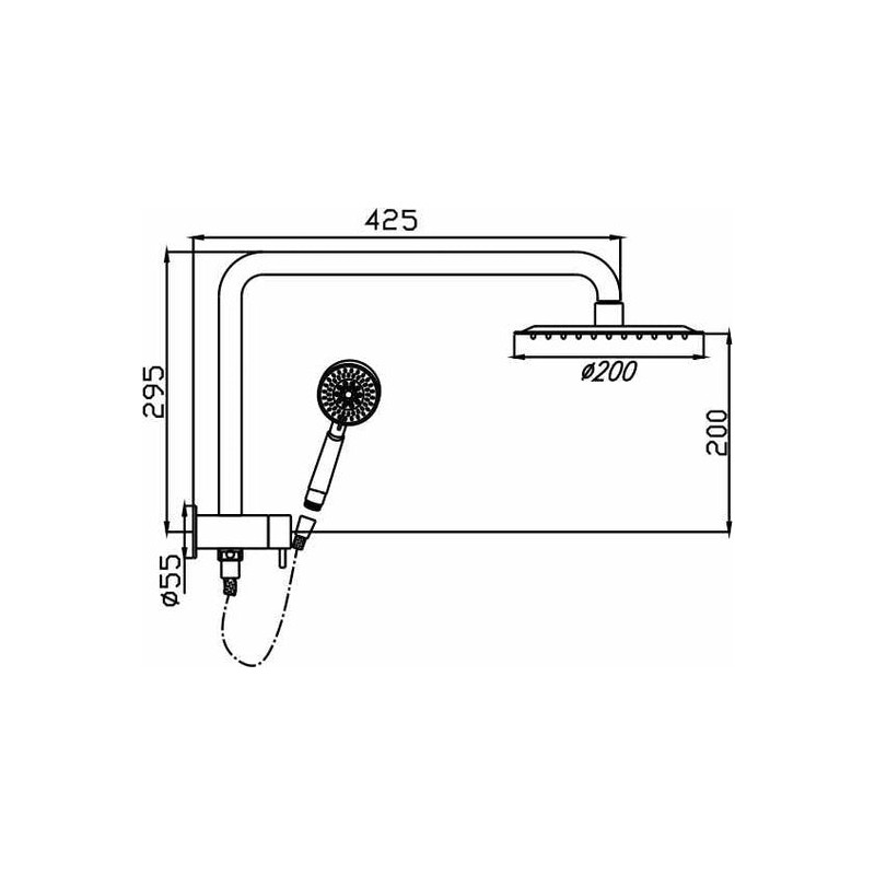 Logan Shower System Style Bathroom & Kitchen